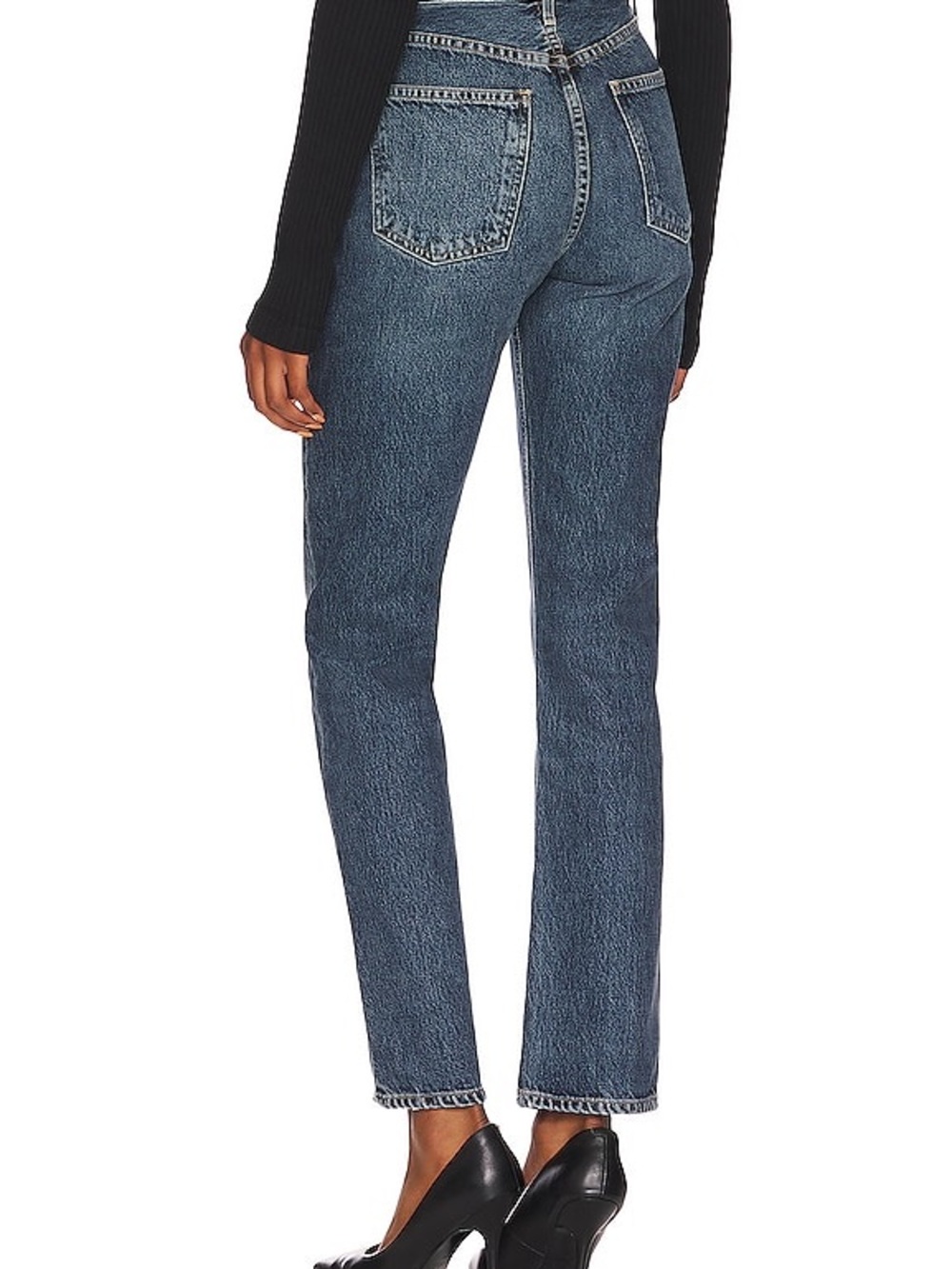 AGOLDE 90's Pinch Waist High Rise Straight Jeans - Picture 5 of 7